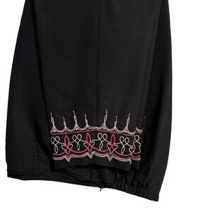 BP 100% Cropped Pants with Embroidered Hem